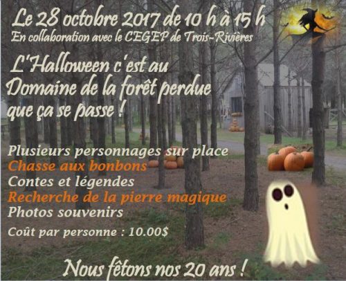 L’Halloween au Domaine de la forêt perdue