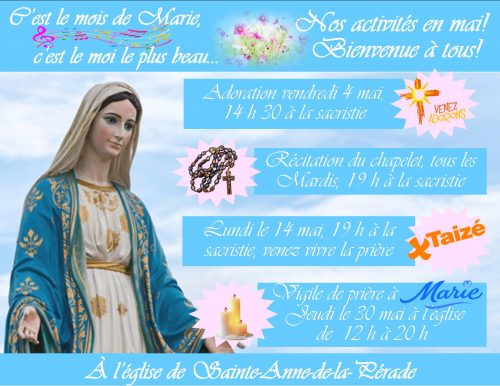 Le mois de Marie