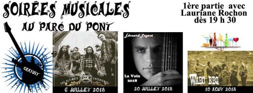 Soirées musicales au parc du Pont