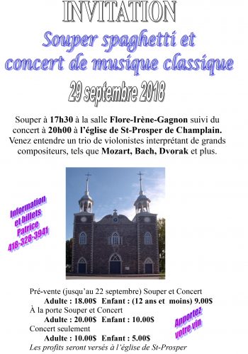 Concert de musique classique