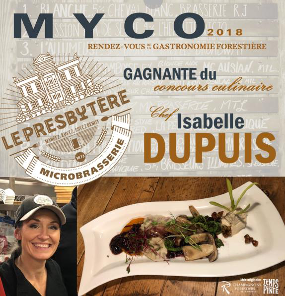 La chef Isabelle Dupuis grande gagnante du Rendez-vous de la gastronomie forestière