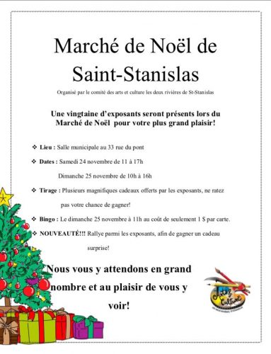 Marché de Noël de St-Stanislas