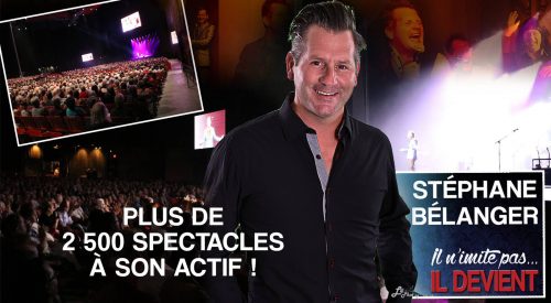 Spectacle de Stéphane Bélanger – Humoriste et imitateur