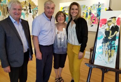Lancement de la programmation du symposium de peinture À marée haute