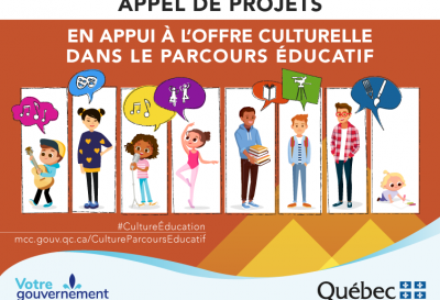 APPEL DE PROJETS : participez au parcours éducatif!