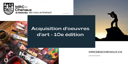Acquisition d’œuvres d’art – la 10e édition est officiellement lancée!