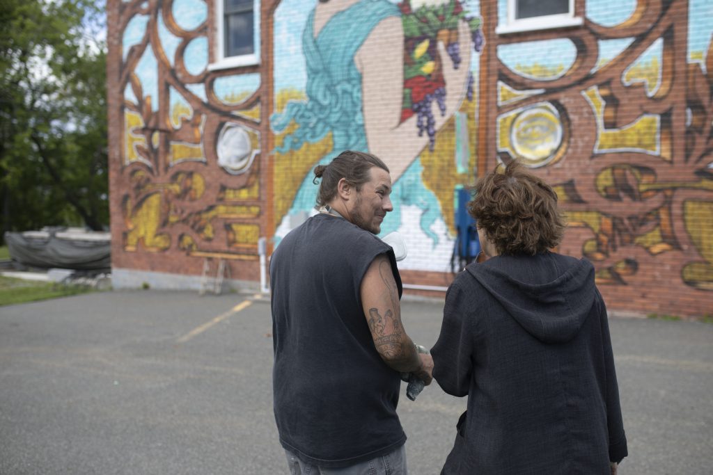 Le Circuit des murales transforme la MRC des Chenaux en galerie d’art