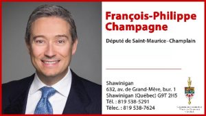 Député François-Philippe Champagne