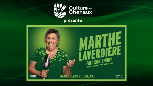 Marthe Laverdière fait son show à Sainte-Geneviève-de-Batiscan