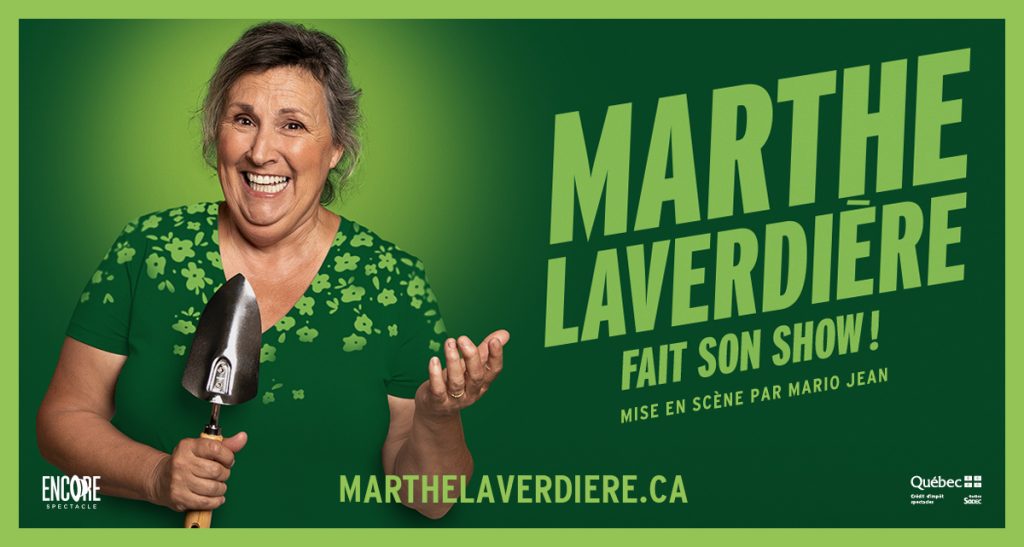 Marthe Laverdière fait son show à Sainte-Geneviève-de-Batiscan