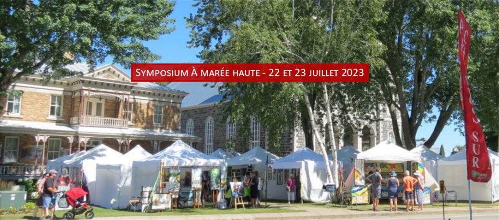 Symposium de peinture À marée haute de Champlain