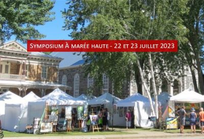 Symposium de peinture À marée haute de Champlain
