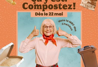 Ça y est. Compostez!