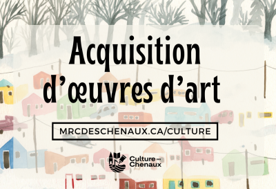 La MRC des Chenaux lance la 12e édition de sa Politique d’acquisition d’œuvres d’art