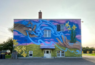 La murale à Saint-Narcisse est officiellement terminée !