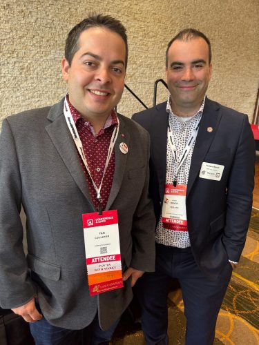 Benoit et Yan, les représentants québécois