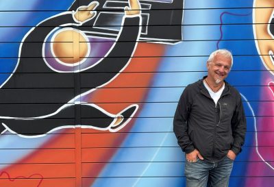 Inauguration de la murale « Tourbillon de gens »  à Notre-Dame-du-Mont-Carmel