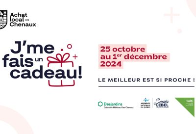 Encouragez les commerces locaux de la MRC des Chenaux avec 35 % de bonification !