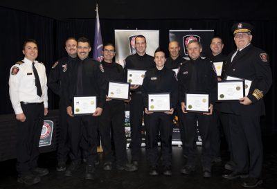 Soirée de reconnaissance des pompiers et officiers : une célébration de l’engagement et de la formation