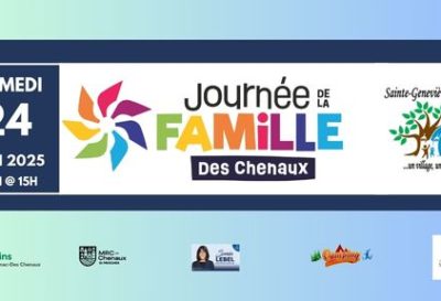 Journée de la famille des Chenaux | Sainte-Geneviève-de-Batiscan