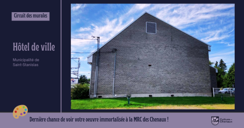 CULTURE | Une murale pour raconter Saint-Stanislas : appel aux artistes pour une œuvre marquante