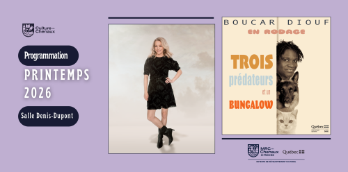 Culture des Chenaux dévoile deux spectacles phares de sa programmation 2026