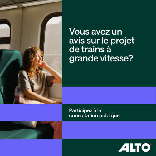 Consultation publique (Trois-Rivières) – Projet de train à grande vitesse Québec–Toronto