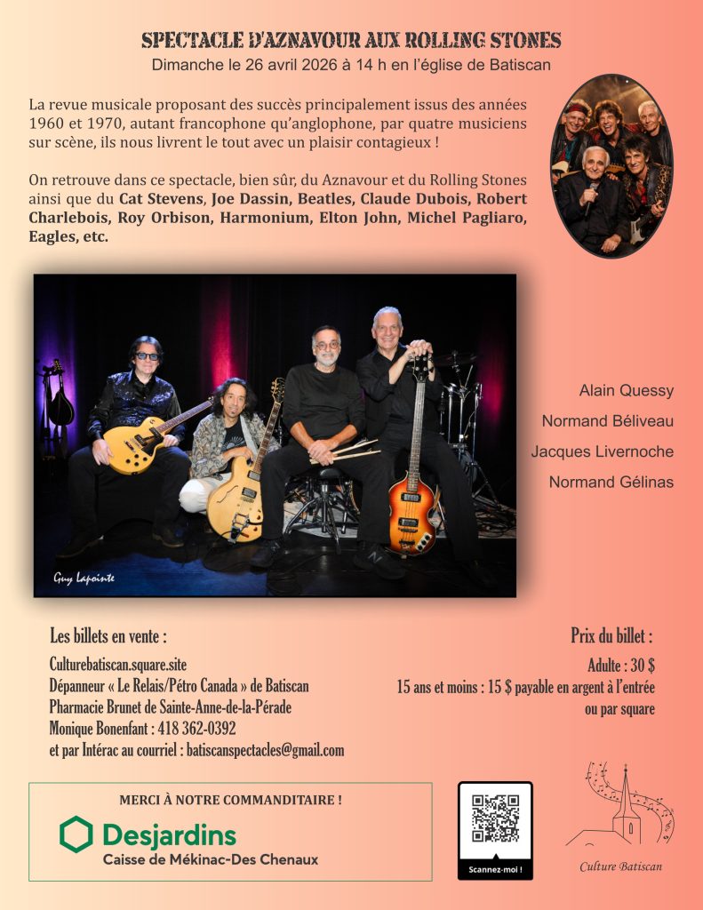 Spectacle d&rsquo;Aznavour aux Rolling Stones