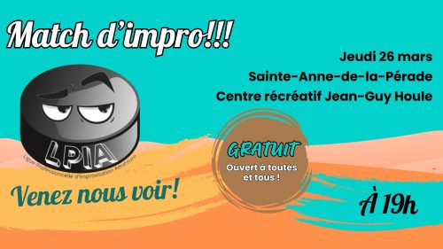 Match d&rsquo;impro de la LPIA