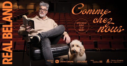 CULTURE | Réal Béland en spectacle à la salle Denis-Dupont le 30 octobre 2026