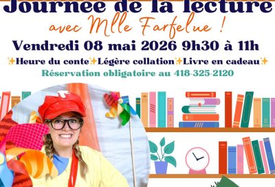 Journée de la lecture avec Mlle Farfelue !