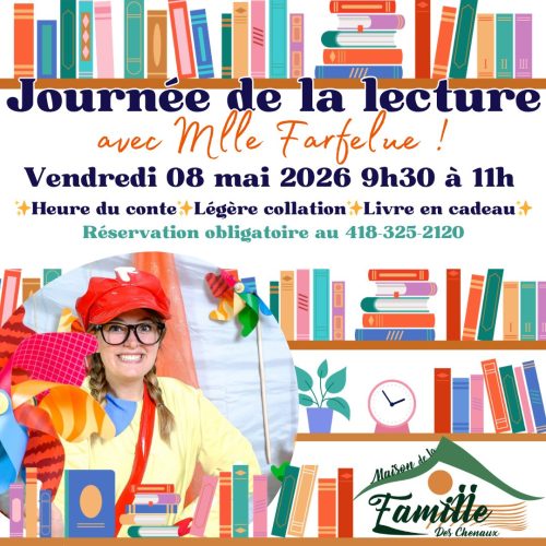 Journée de la lecture avec Mlle Farfelue !