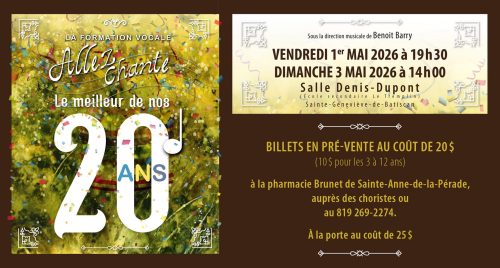 Spectacle de la Formation musicale Allez chante