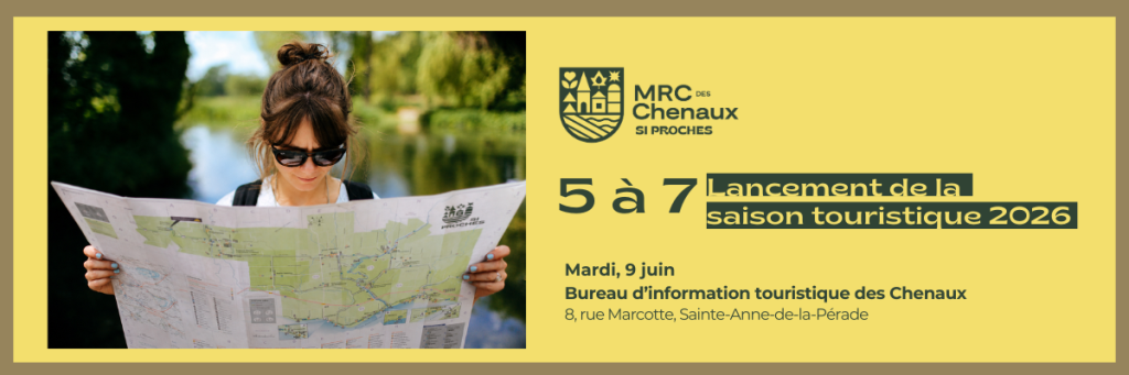 5 à 7 de réseautage – Lancement de la saison touristique 2026