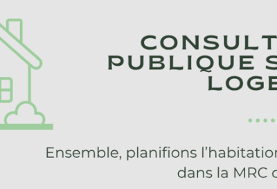 Consultation publique sur le logement
