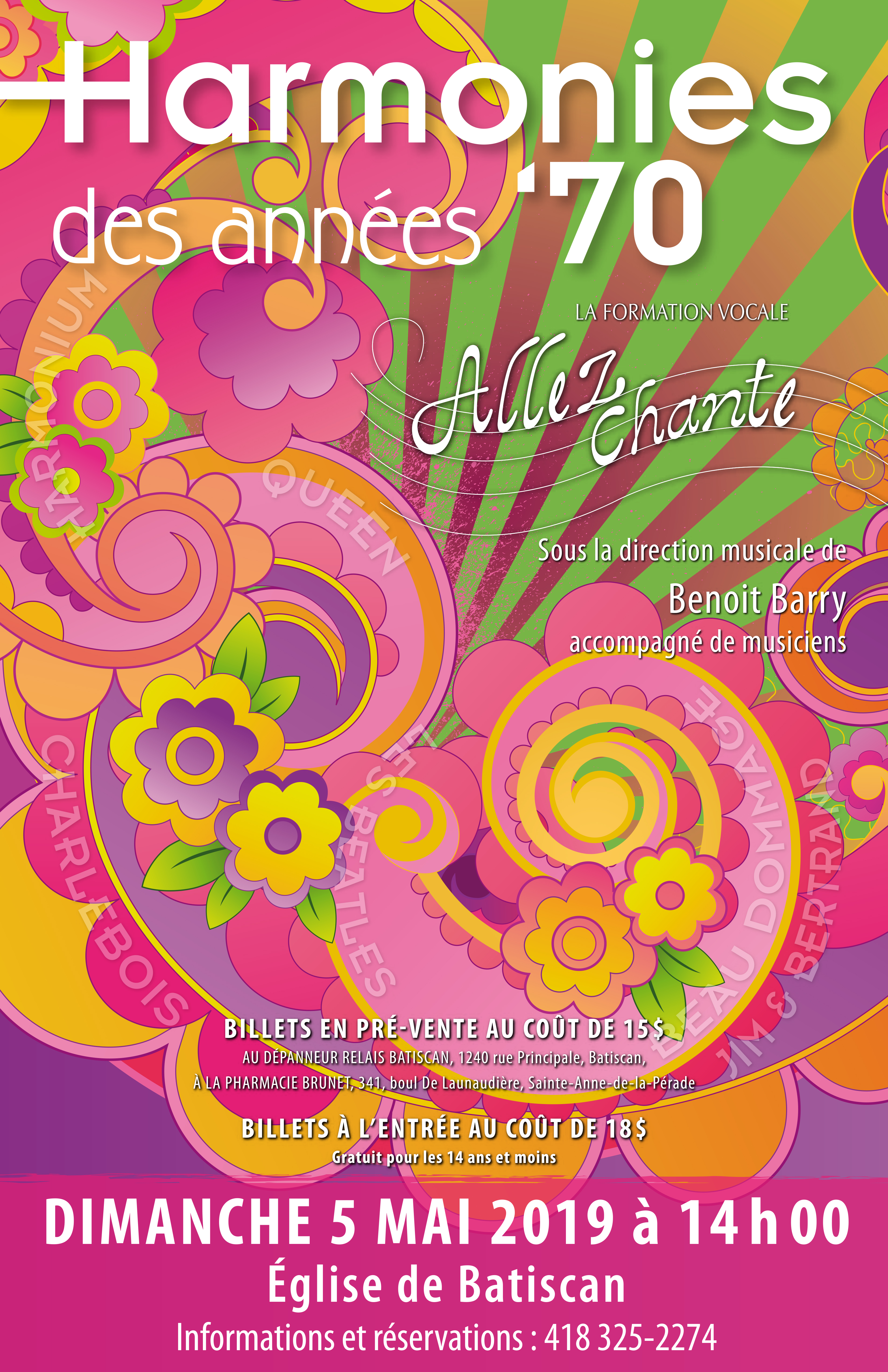 Harmonies des années ’70